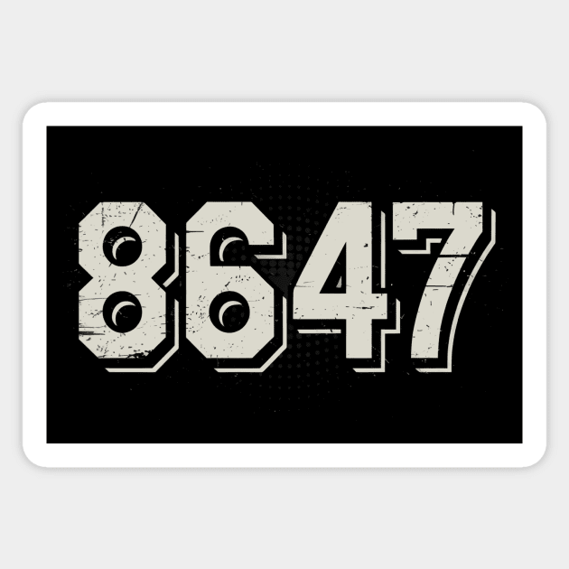 8647 Sticker by CreativeSage
